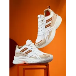 Running Shoes For Men  (Off White , 10)