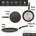 paasapahce Non Stick Dosa Tawa 27cm, Induction base Tawa 27 cm diameter  (Aluminium, Non-stick, Induction Bottom)